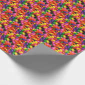 Colorful Jelly Beans Gift Wrapping Paper Cadeaupapier (Hoek)