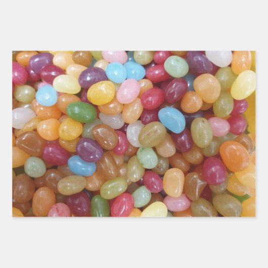 Colorful Jelly Beans Inpakpapier Vel (Voorkant)