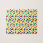 Colorful Jelly Beans Jigzaag Puzzles Legpuzzel (Horizontaal)