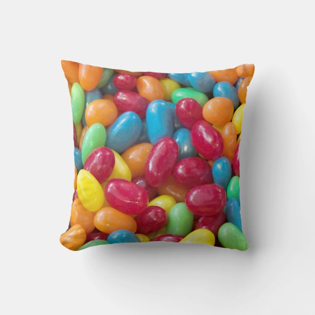 Colorful Jelly Beans Kussen (Voorkant)
