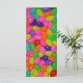 Colorful jellybean snoep (Staand voorkant)