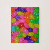 Colorful jellybean snoep legpuzzel (Verticaal)