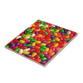 Colorful jellybean snoep tegeltje (Zijkant)