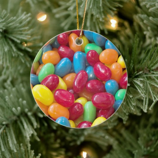 Colorful Jellybeans Keramisch Ornament (Boom)