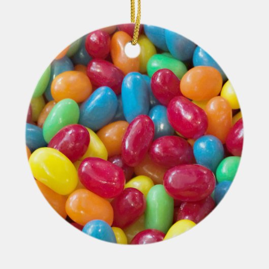 Colorful Jellybeans Keramisch Ornament (Voorkant)