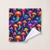 Colorful Jellyfish Bad Handdoek (Wasdoekje)