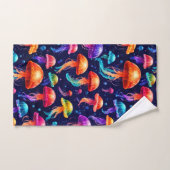 Colorful Jellyfish Bad Handdoek (Handdoek)
