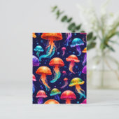 Colorful Jellyfish Briefkaart (Staand voorkant)