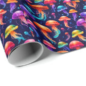 Colorful Jellyfish Cadeaupapier (Rol Hoek)