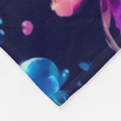 Colorful Jellyfish Fleece Deken (Hoek)
