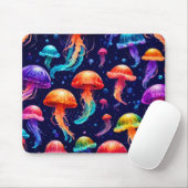 Colorful Jellyfish Muismat (Met muis)