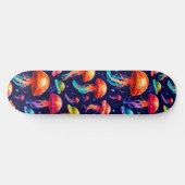 Colorful Jellyfish Persoonlijk Skateboard (Horizontaal)