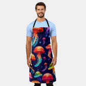 Colorful Jellyfish Schort (Gedragen)