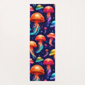 Colorful Jellyfish Yogamat (Achterkant)