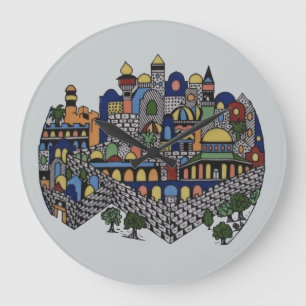 Colorful Jerusalem Grote Klok