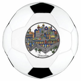 Colorful Jerusalem-keramiek Voetbal