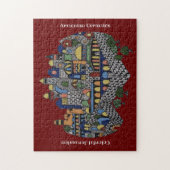 Colorful Jerusalem Legpuzzel (Verticaal)