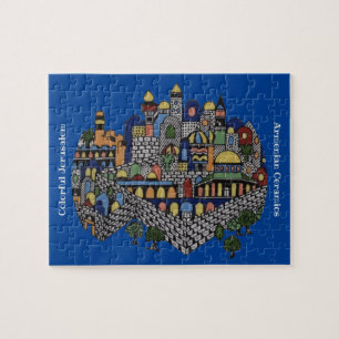 Colorful Jerusalem Legpuzzel