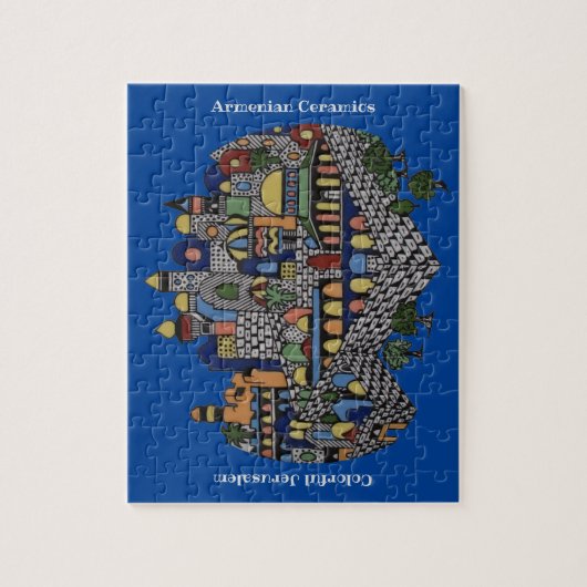 Colorful Jerusalem Legpuzzel (Verticaal)