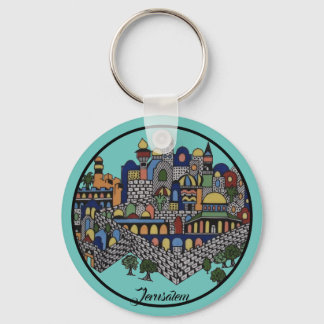 Colorful Jerusalem Sleutelhanger