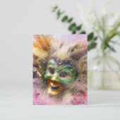 Colorful Jester Kaart (Staand voorkant)