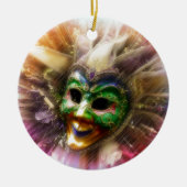 Colorful Jester Keramisch Ornament (Voorkant)