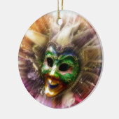 Colorful Jester Keramisch Ornament (Links)