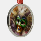 Colorful Jester Metalen Ornament (Rechts)