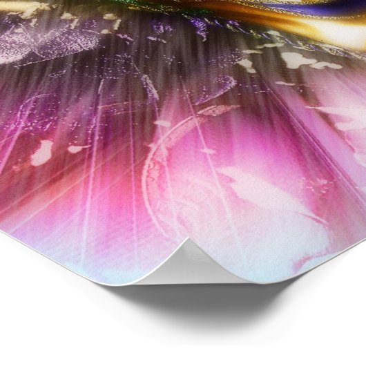 Colorful Jester Poster (Hoek)