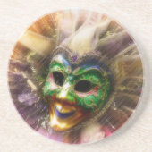 Colorful Jester Zandsteen Onderzetter (Voorkant)