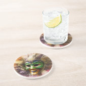 Colorful Jester Zandsteen Onderzetter (Zijkant)