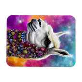 Colorful Jeweled Llama Magneet (Horizontaal)