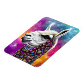 Colorful Jeweled Llama Magneet (Linkerzijde)