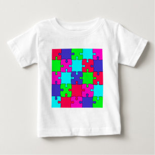 Colorful Jigzaag Puzzle