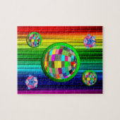 Colorful Jigzaag Puzzle Legpuzzel (Horizontaal)