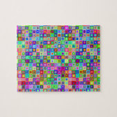 Colorful Jigzaag Puzzle Legpuzzel (Horizontaal)