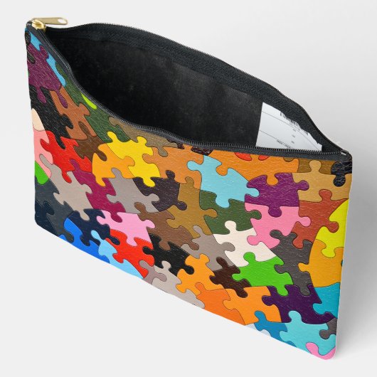 Colorful Jigzaag Puzzle PiElke Etui (Open)
