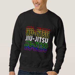 Colorful Jiu Jitsu Martial Arts Mma Fighter Japane Trui