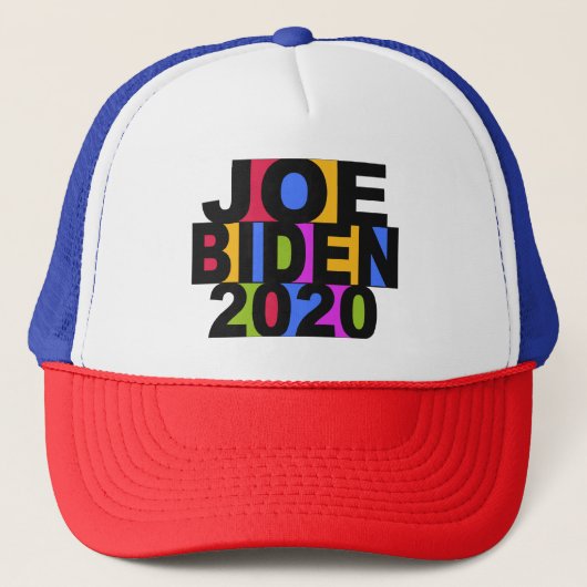 Colorful JOE BIDEN 2020 pet (Voorkant)