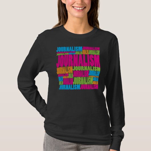 Colorful Journalism T-shirt (Voorkant)