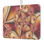 Colorful Joy Abstract Red Oranje Fantasy Fractal Luchtverfrisser (Links)