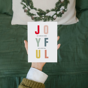 Colorful Joyful kerst   PRETTIGE FEESTDAGEN