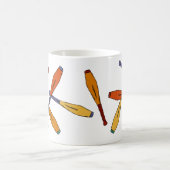 Colorful Juggling Clubs Jugglers, gepersonaliseerd Koffiemok (Center)