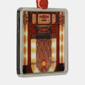 Colorful Jukebox Metalen Ornament (Rechts)