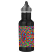 Colorful jumble Mandala Waterfles (Links)