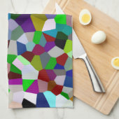 Colorful Jumble Theedoek (Quarter Fold)