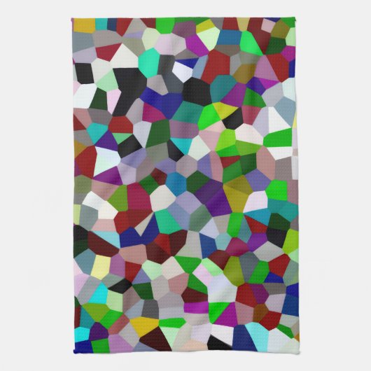 Colorful Jumble Theedoek (Verticaal)