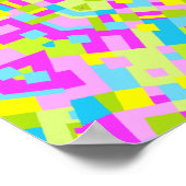 Colorful Kaleidoscoop 010 Poster (Hoek)