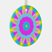 Colorful Kaleidoscoop 014 Keramisch Ornament (Rechts)