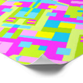 Colorful Kaleidoscoop 01 Poster (Hoek)